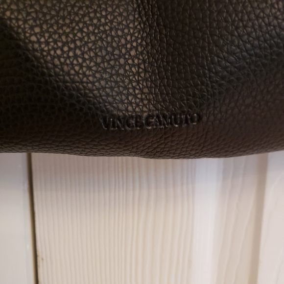 Vince Camuto Luck Tote - Black and Gray Vegan Leather - Picture 5 of 7